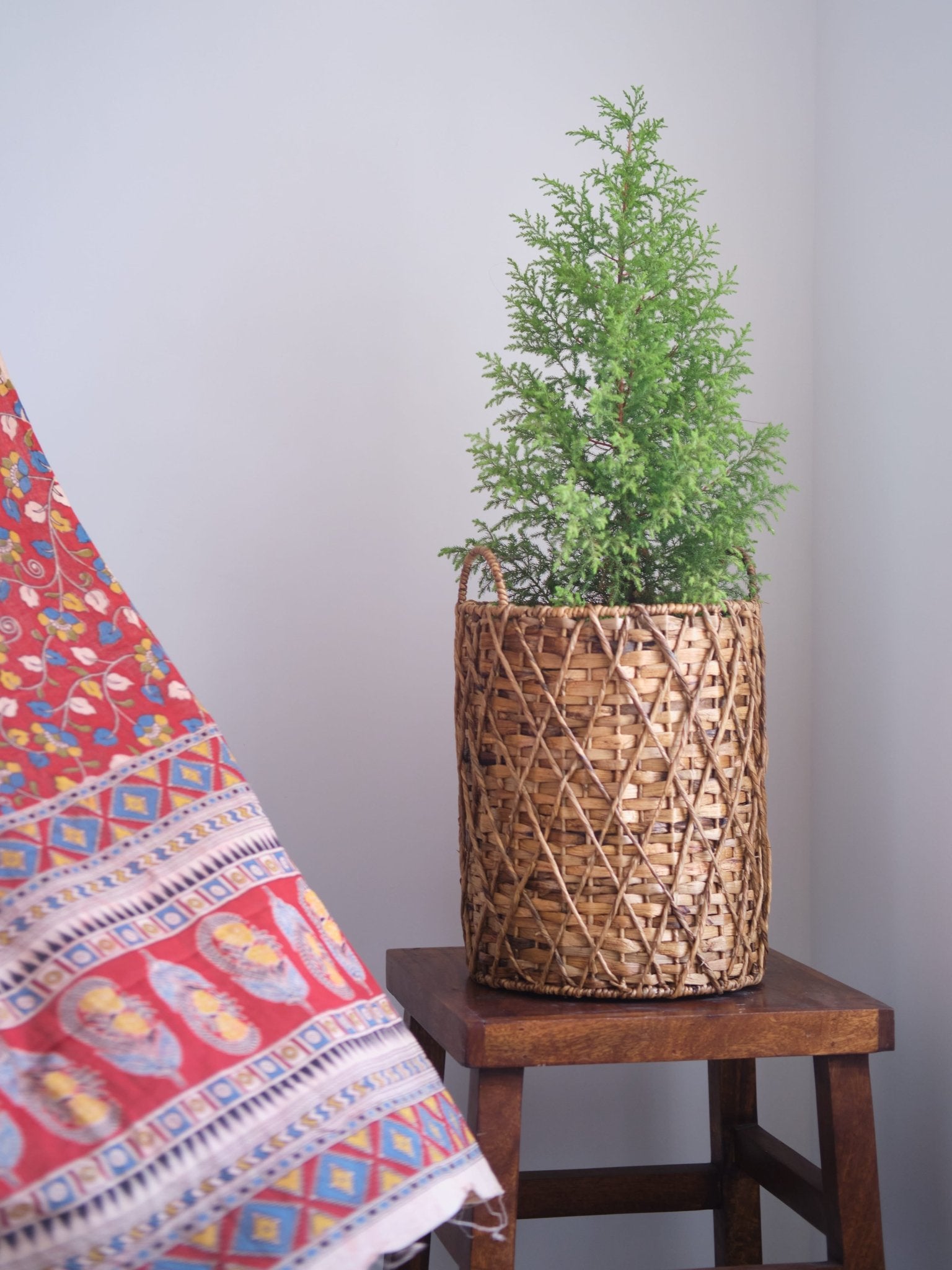 Water Hyacinth Multipurpose Basket Organiser – Baskets & Boxes on Brown Living™. SKU: 907WL. Img 1.