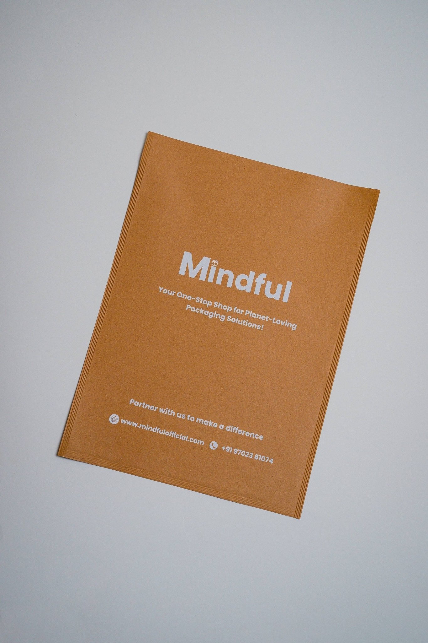 Waterproof Kraft Mailer Bag – Packing Materials on Brown Living™. SKU: MO-5. Img 3.