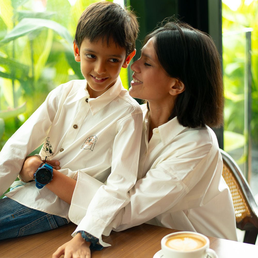 White Cotton Shirt with Cat & Mouse Cartoon Embroidery – Womens Shirt on Brown Living™. SKU: NANWS001EMB044 - XS. Img 5.