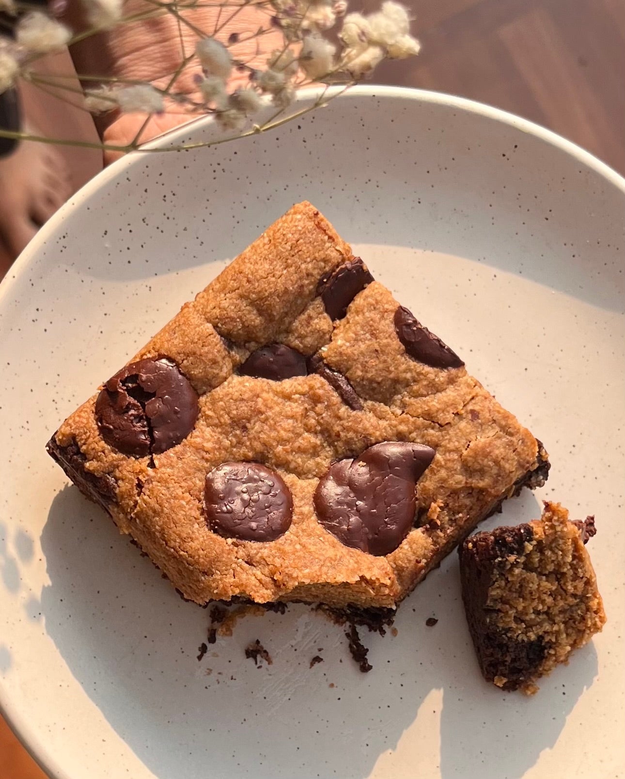 Wholesome Brookie | Vegan, Gluten - Free & Refined Sugar - Free | 400g – Healthy Snacks on Brown Living™. SKU: BRK. Img 1.