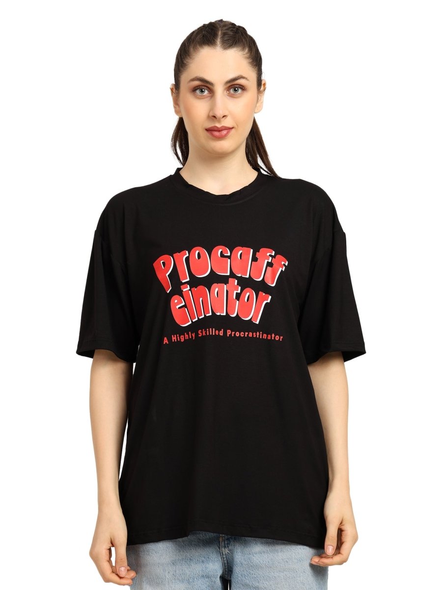 Women Oversized Bamboo T-Shirt – Soft, Breathable & Sustainable Fit – Womens T-Shirt by Bamboology available on Brown Living™. Black S. SKU: WOMEN - PROCUFF - BLK - S. Img 12.