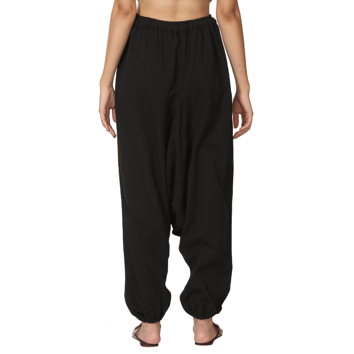 Women's Harem Pant | Black | Fits Waist Size 28" to 36" – Womens Pants by Hope - House of Pure Eco available on Brown Living™. . SKU: BT01025. Img 5.