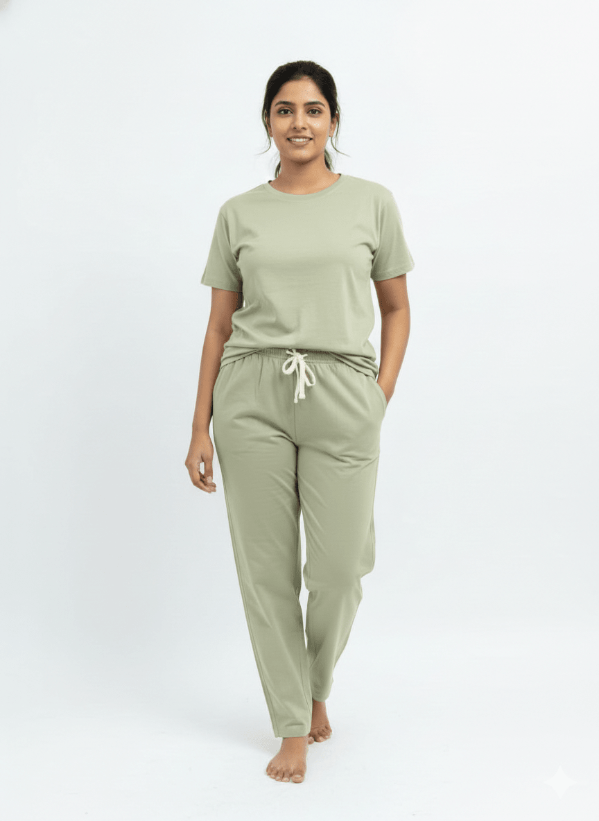 Women's Herbal - Infused Yoga Crew Tee & Without Print T-shirt – Womens Blouse on Brown Living™. SKU: 3116007-001-06. Img 9.