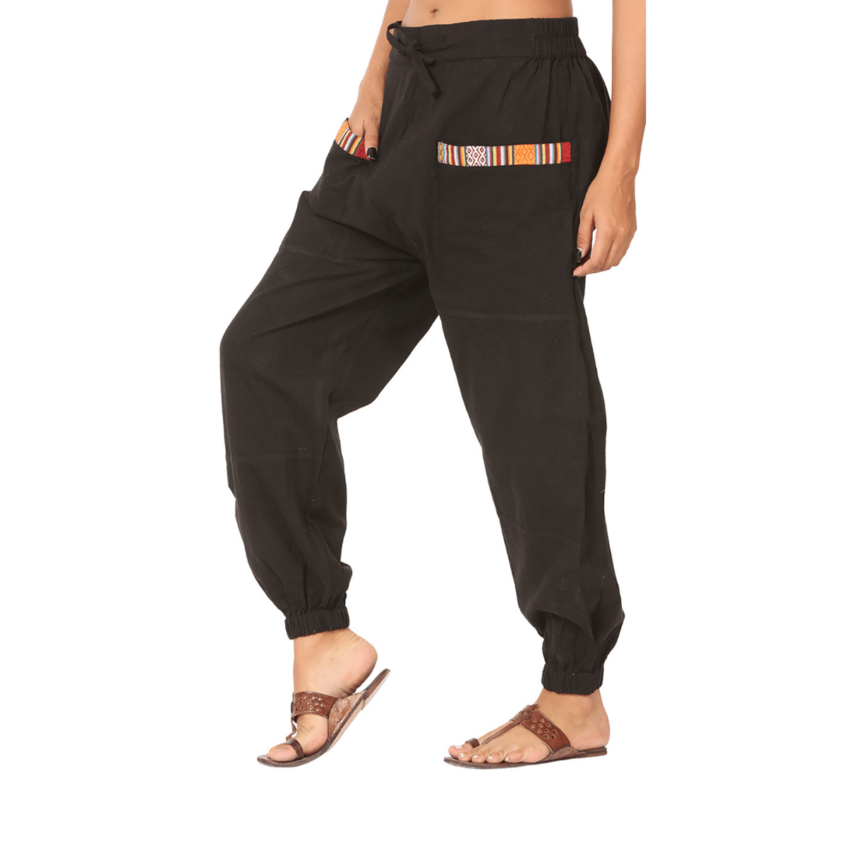 Women's Hopper | Black | Fits Waist Sizes 28 to 38 Inches – Womens Pyjamas by Hope - House of Pure Eco available on Brown Living™. . SKU: HOP - BT25. Img 6.
