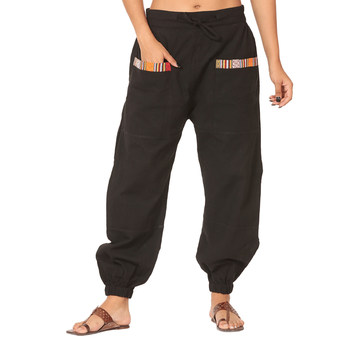 Women's Hopper | Black | Fits Waist Sizes 28 to 38 Inches – Womens Pyjamas by Hope - House of Pure Eco available on Brown Living™. . SKU: HOP - BT25. Img 1.