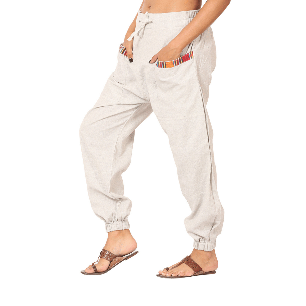 Women's Hopper | Melange Grey | Fits Waist Sizes 28 to 38 Inches – Womens Pyjamas by Hope - House of Pure Eco available on Brown Living™. . SKU: HOP - BT27. Img 5.