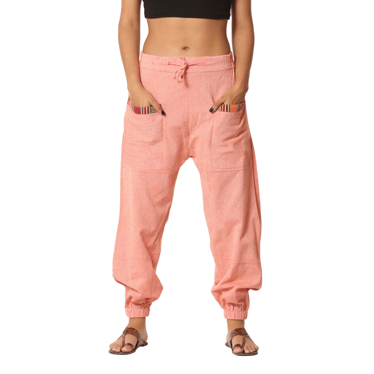 Women's Hopper | Orange | Fits Waist Sizes 28 to 38 Inches – Womens Pyjamas by Hope - House of Pure Eco available on Brown Living™. . SKU: HOP - BT42. Img 1.