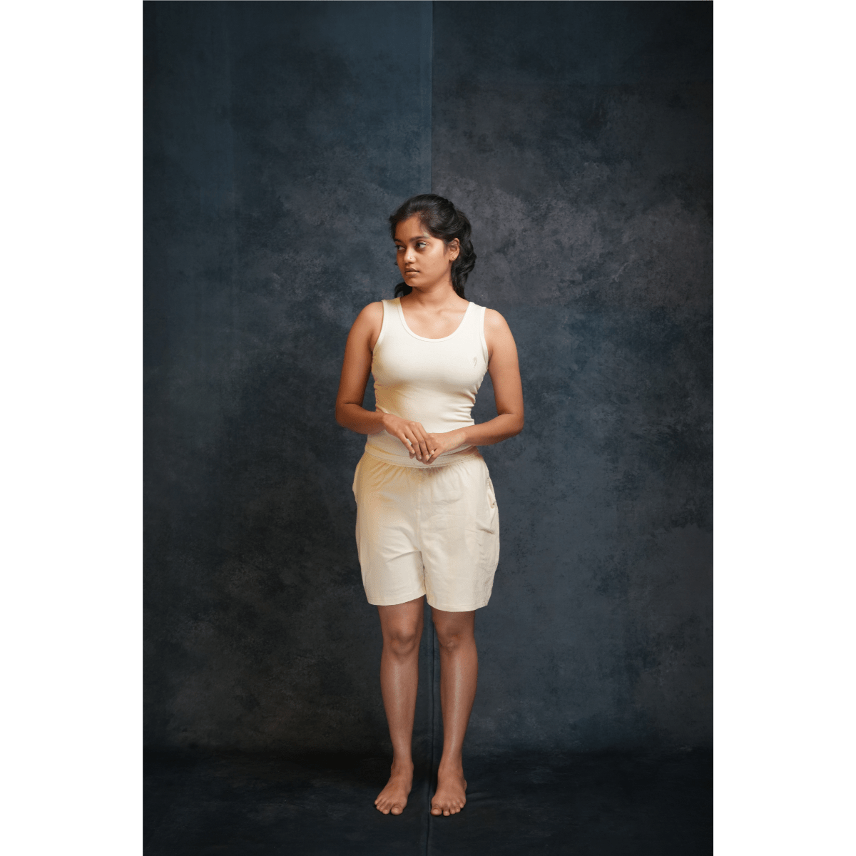 Womens Stretchy & Breathable Yoga Tank Top – Womens Blouse on Brown Living™. SKU: SHNO-BL-64. Img 1.