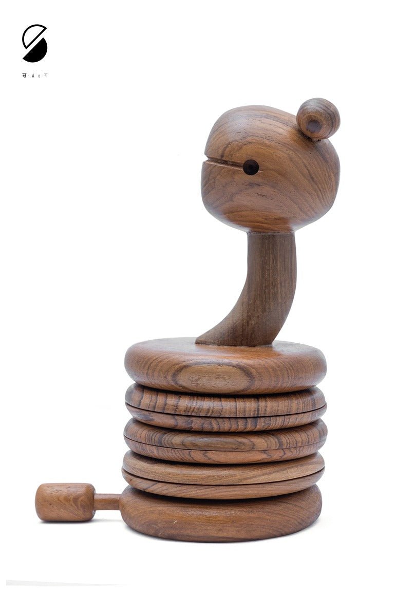 Wooden Coasters | Eco-Friendly Animal Design Table Coasters. – Coasters on Brown Living™. SKU: WSCN. Img 9.