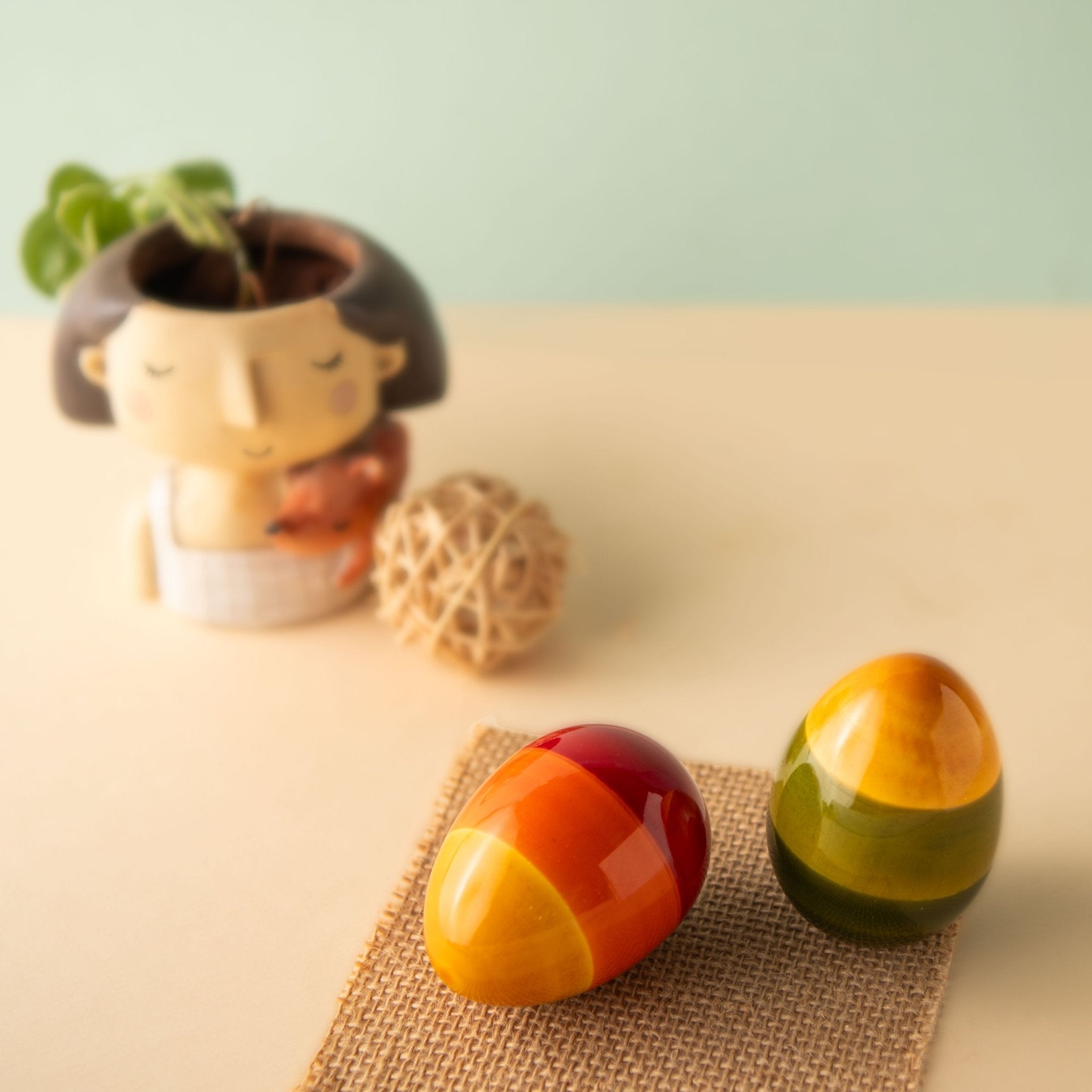 Wooden Jolly Jingle Box | Montessori Sensory Toy Set for Babies – Learning & Educational Toys on Brown Living™. SKU: TTCO001. Img 2.