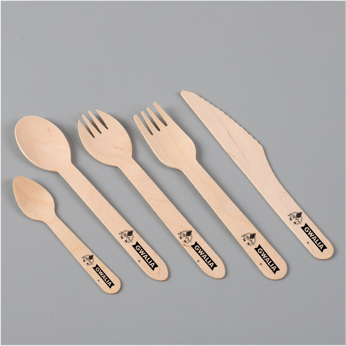 Wooden Roman Spoon | Disposable Travel-Friendly Cutlery – Cutlery on Brown Living™. SKU: ORKO-28-WRSn. Img 7.