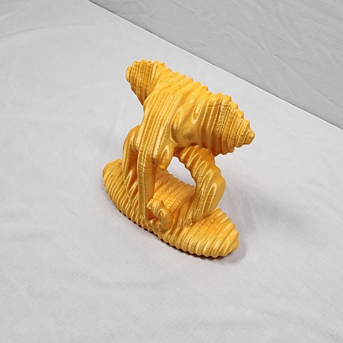 Yogic Ekdant Plant - Based Pure Gold Sculpture – Home Decor on Brown Living™. SKU: HAEKEDPLPGA101. Img 4.