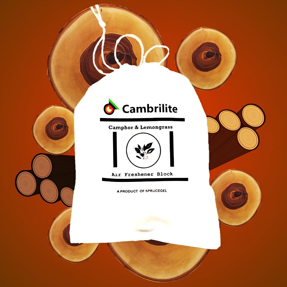 Zero - Waste Camphor Claystone Air Freshener Combo Pack – Fragrance Diffusers by Sprucegel available on Brown Living™. Amazing Santal . SKU: ZWCCAFPSANTAL1. Img 5.