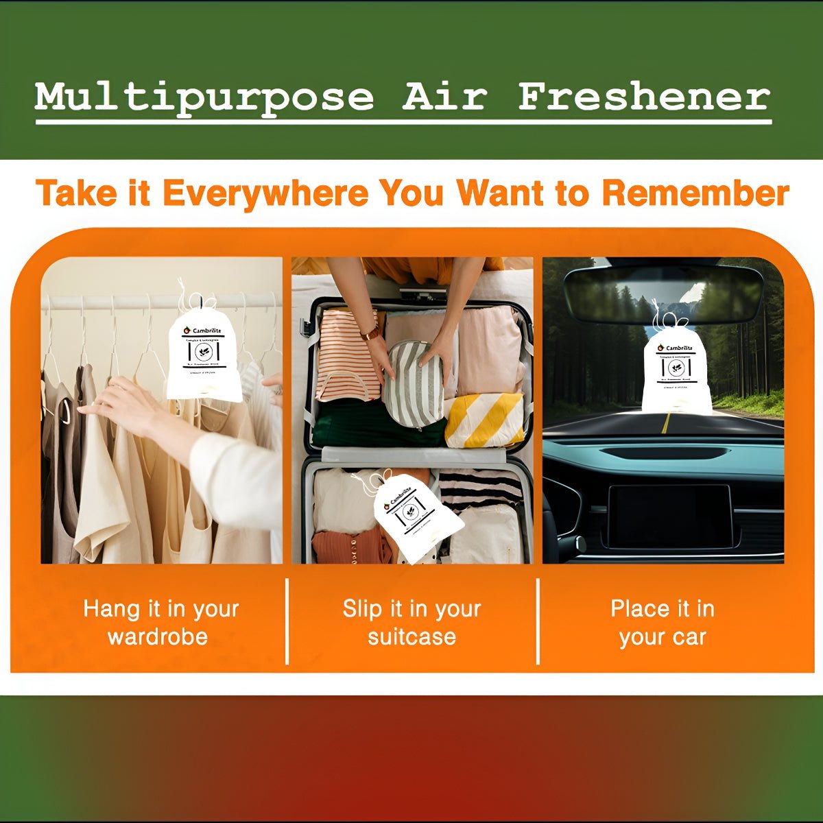 Zero - Waste Camphor Claystone Air Freshener Combo Pack – Fragrance Diffusers by Sprucegel available on Brown Living™. Amazing Santal . SKU: ZWCCAFPSANTAL1. Img 10.
