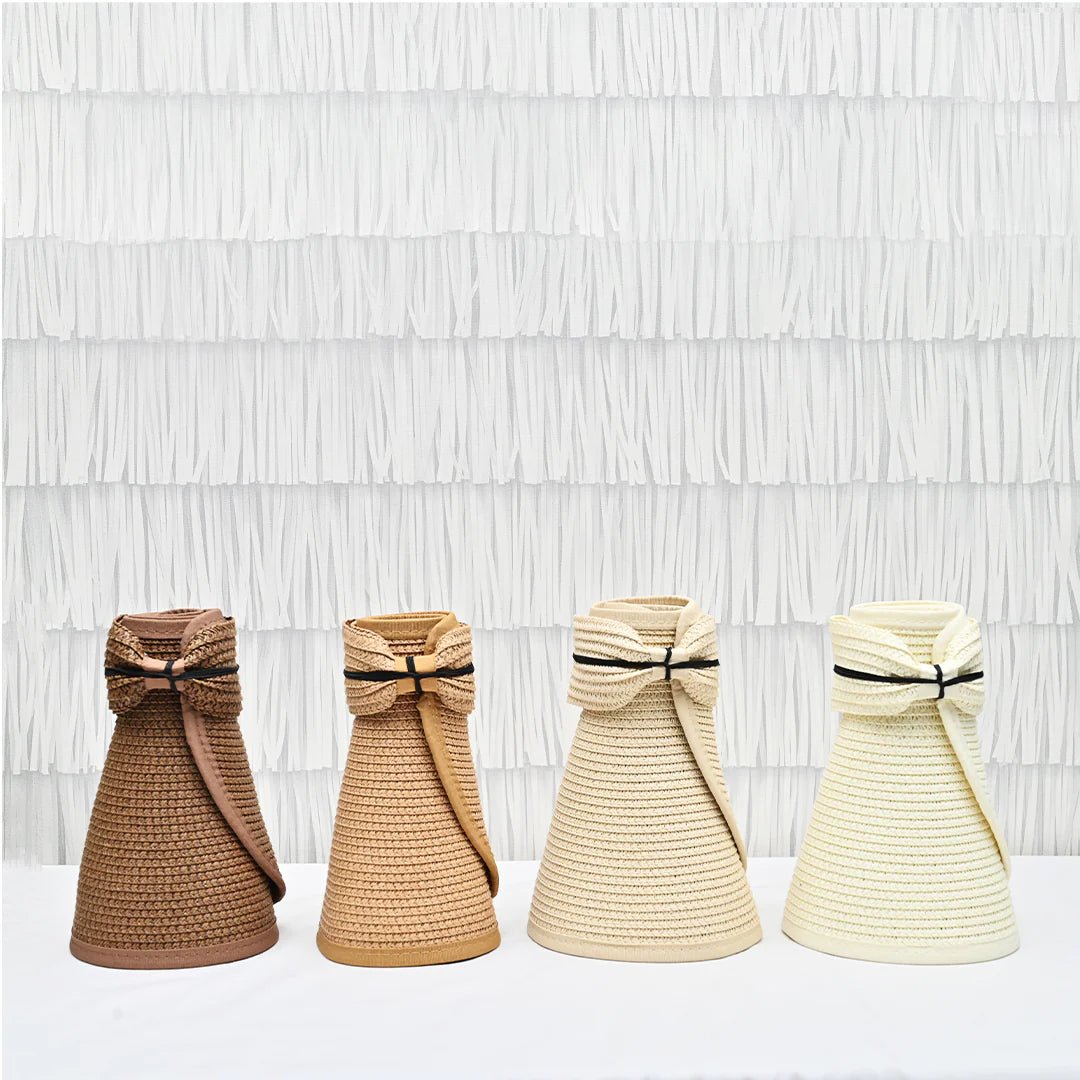 Zippi Visor Hat | Lightweight Sun Visor For Travel & Outdoor Wear – Womens Hat on Brown Living™. SKU: MBNL004011. Img 2.