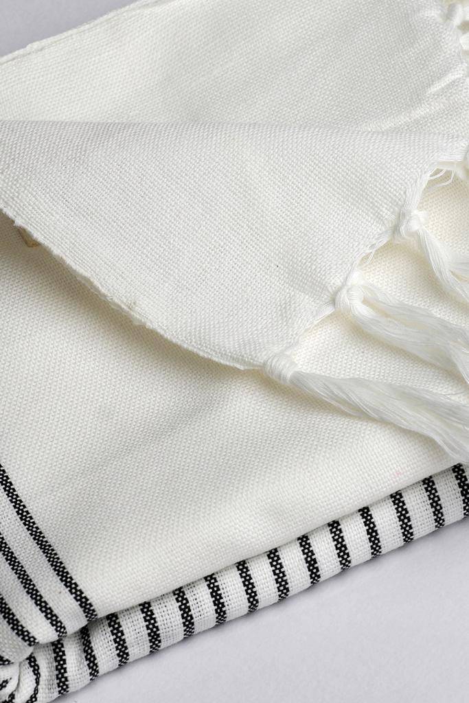 Handcrafted Easy Dry Bath Towel, Pack of 2 100% Cotton | Verified Sustainable by Brown Living™
