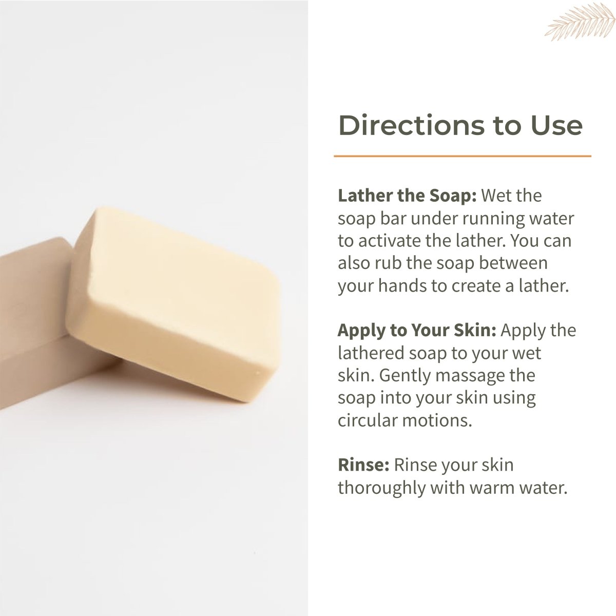100% Natural Coconut Milk Soap with Vanilla Set of 2 – Body Soap on Brown Living™. SKU: ECOTYL00019. Img 5.