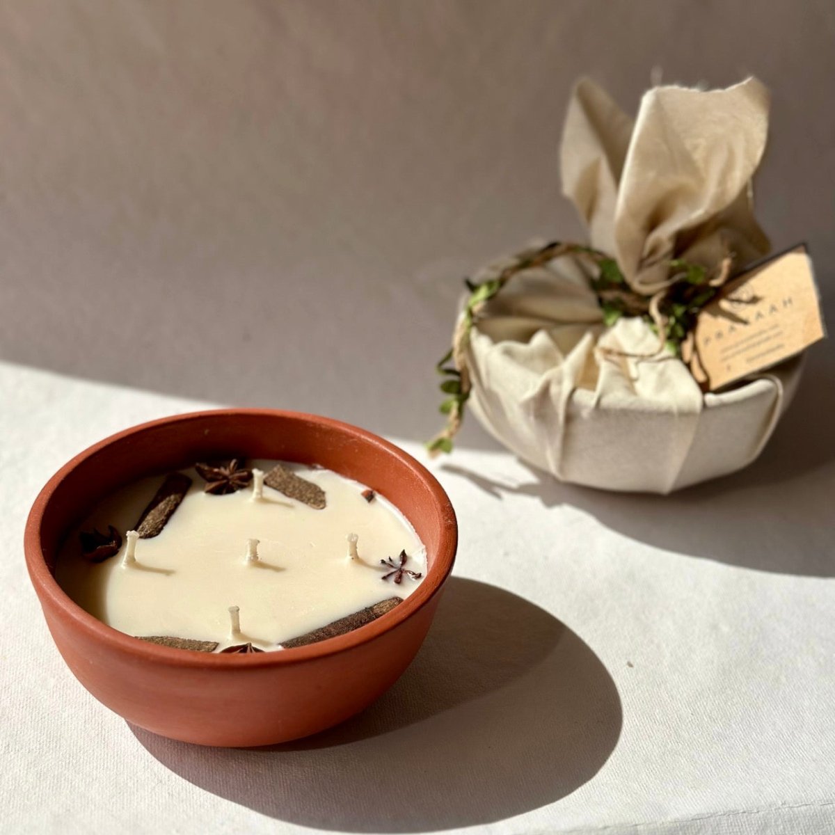 Bayaar XL | Cinnamon Vanilla Soy Wax Candle | Available in 4 Sizes – Candles & Fragrances on Brown Living™. SKU: CAN001_Small_BL. Img 6.