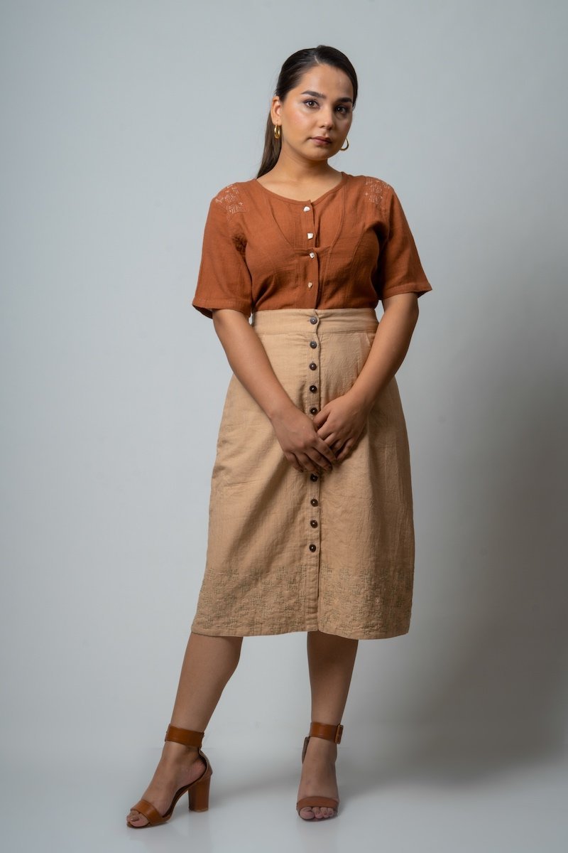 A - Line Skirt | Verified Sustainable by Brown Living™