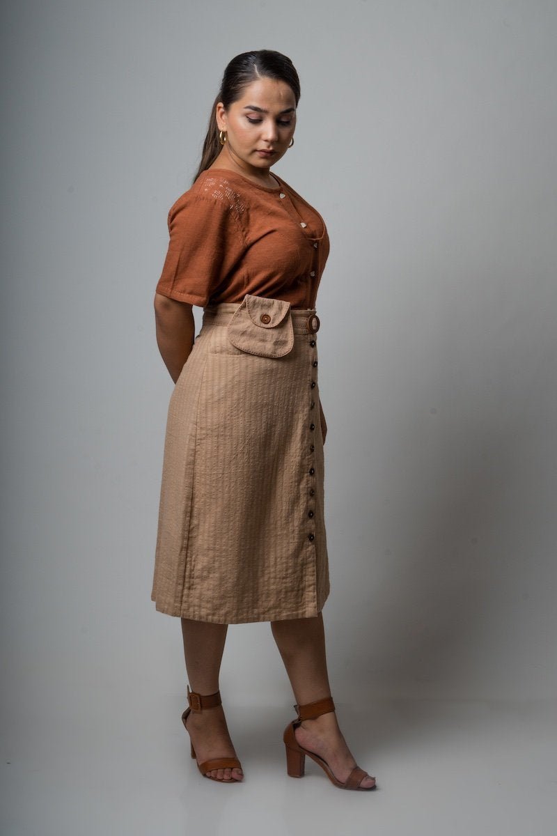 A - Line Skirt | Verified Sustainable by Brown Living™
