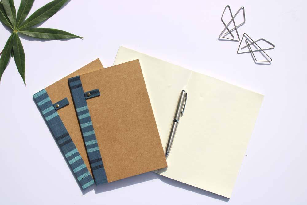 A5 Paperback Notebook - Set of 3 | Verified Sustainable by Brown Living™