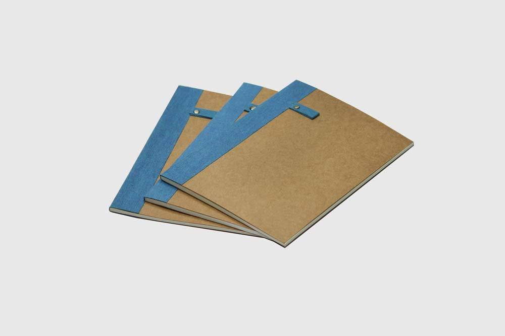 A5 Paperback Notebook - Set of 3 | Verified Sustainable by Brown Living™