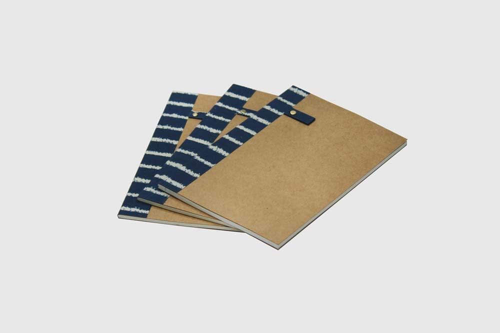 A5 Paperback Notebook - Set of 3 | Verified Sustainable by Brown Living™