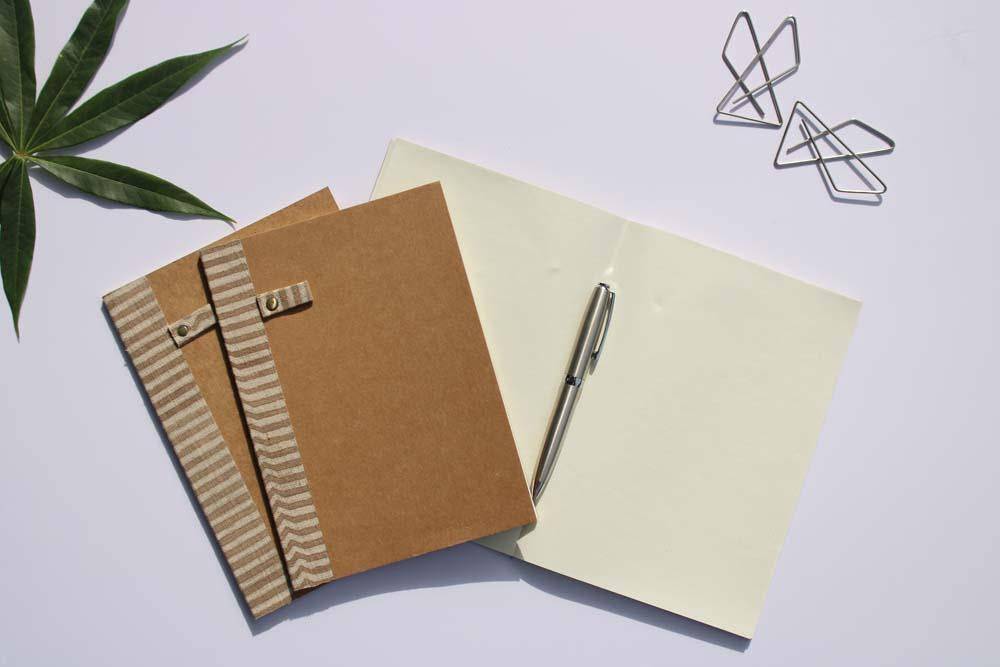 A5 Paperback Notebook - Set of 3 | Verified Sustainable by Brown Living™