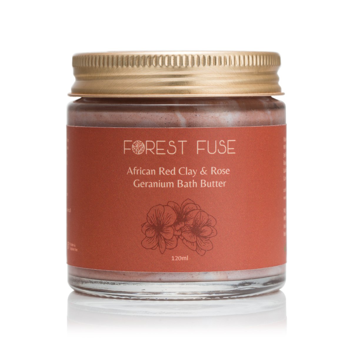 African Red Clay and Rose Geranium Bath Butter | Verified Sustainable by Brown Living™