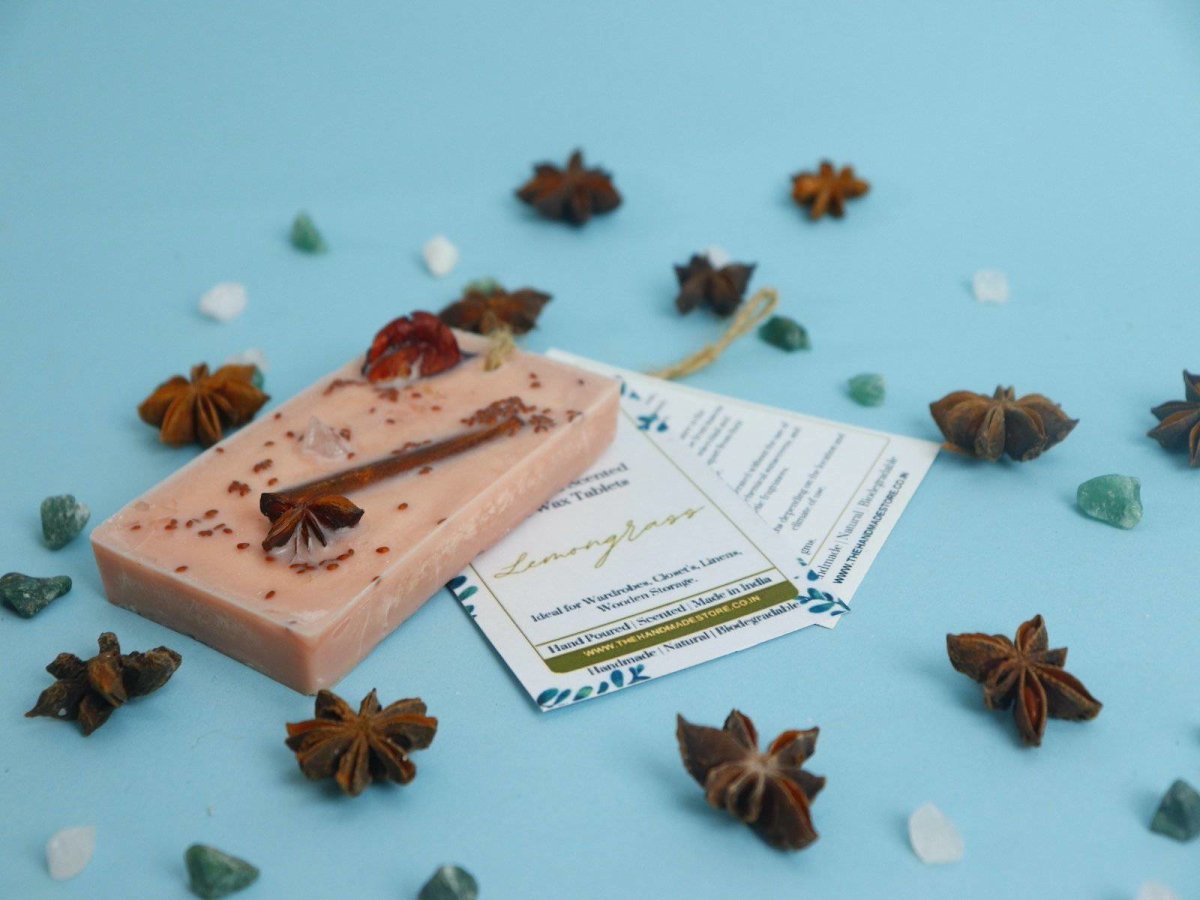 All Natural Scented Soy Wax Tablets with Reiki Crystals | Verified Sustainable by Brown Living™