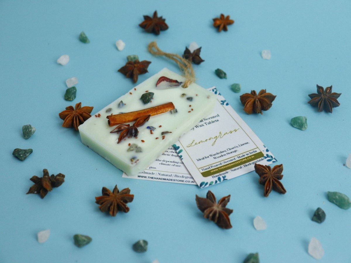 All Natural Scented Soy Wax Tablets with Reiki Crystals | Verified Sustainable by Brown Living™