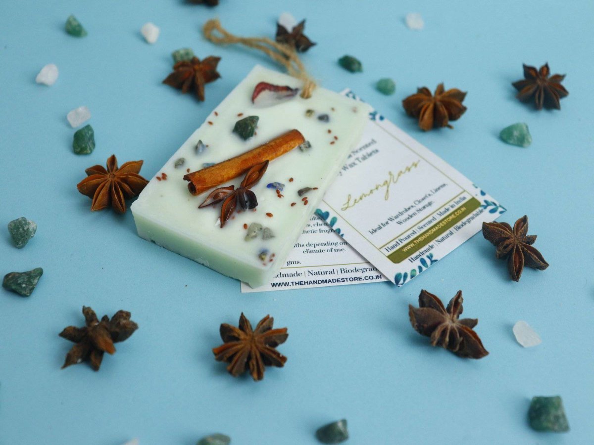 All Natural Scented Soy Wax Tablets with Reiki Crystals | Verified Sustainable by Brown Living™