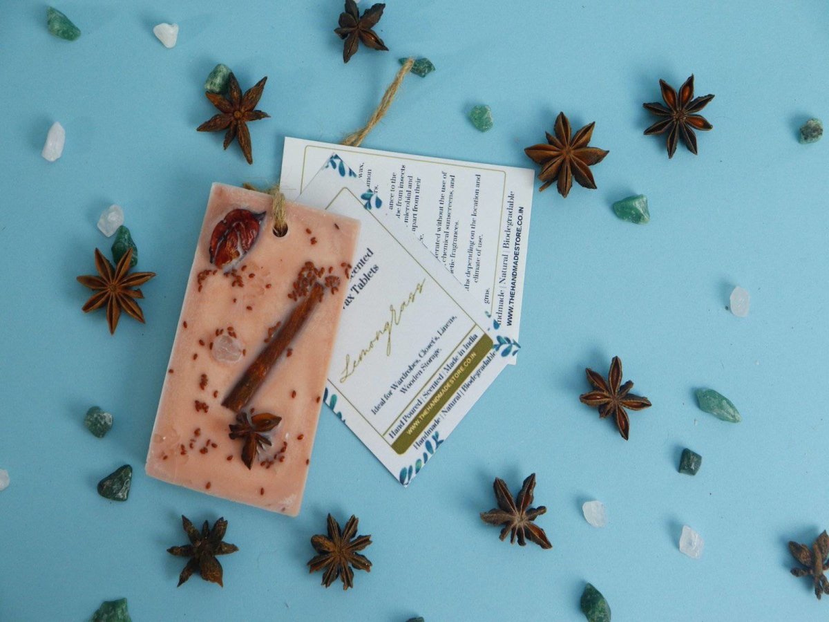 All Natural Scented Soy Wax Tablets with Reiki Crystals | Verified Sustainable by Brown Living™