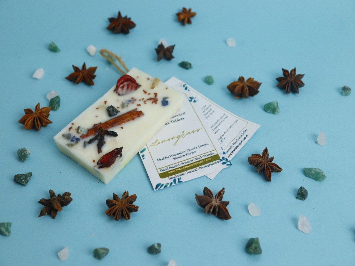 All Natural Scented Soy Wax Tablets with Reiki Crystals | Verified Sustainable by Brown Living™