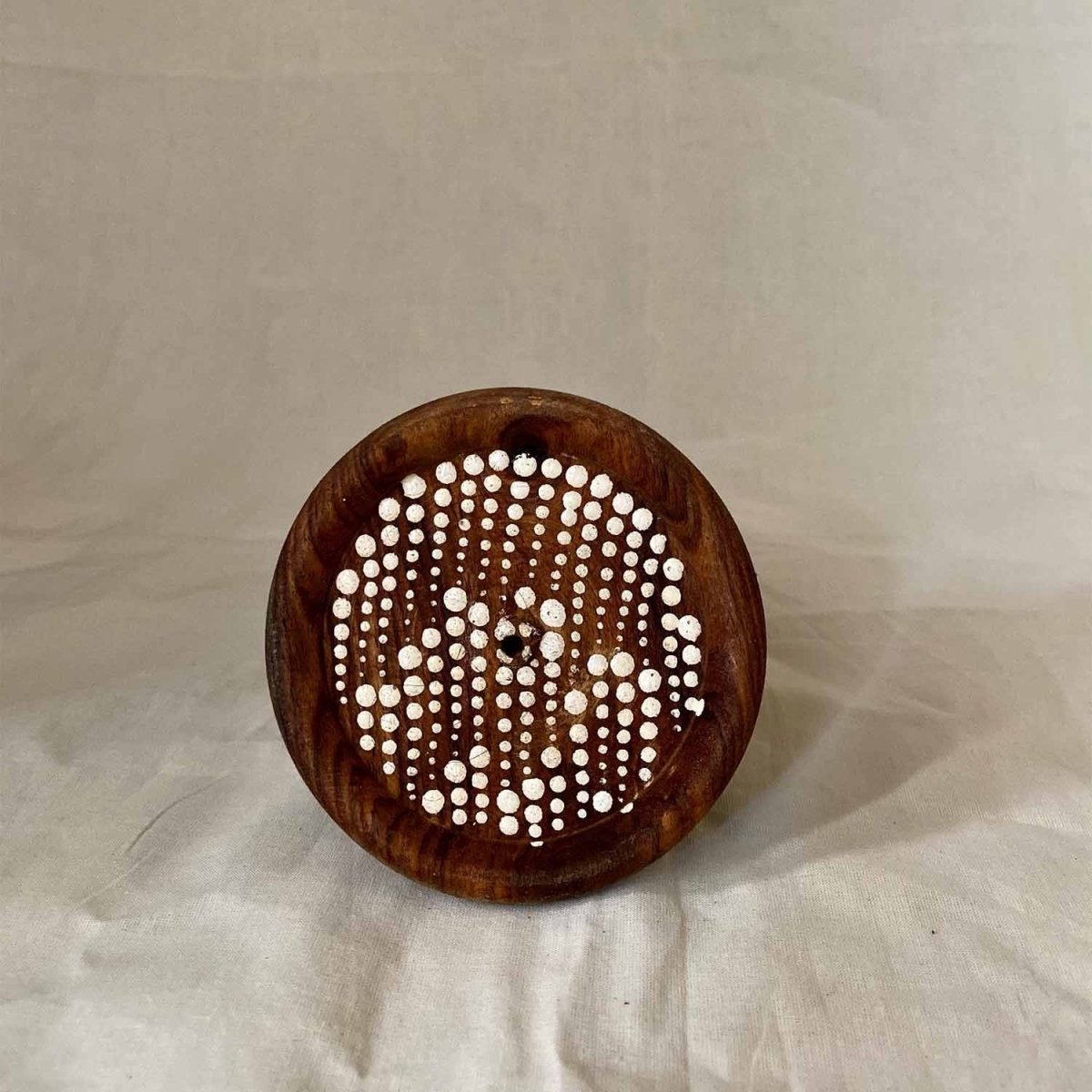 All Over Dots Hand Painted Coasters Set Of 4 | Verified Sustainable by Brown Living™