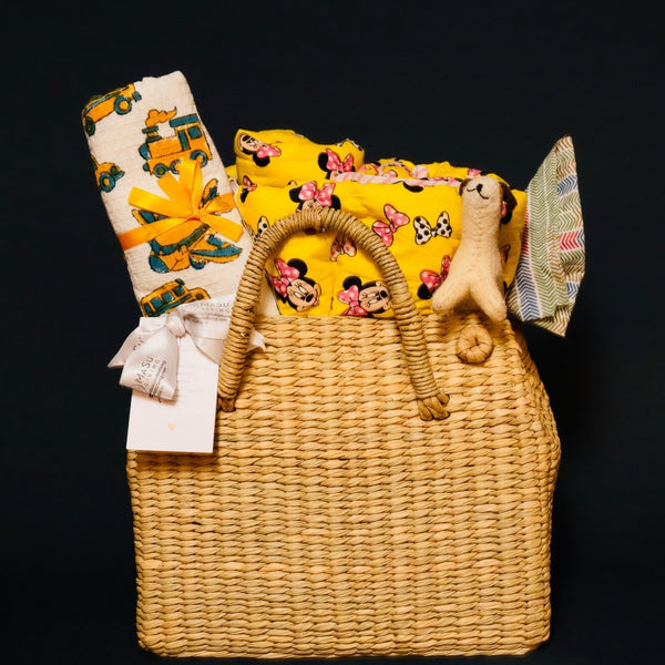 Buy Aloka Baby Hamper - Disney Yellow | Shop Verified Sustainable Gift Hampers on Brown Living™