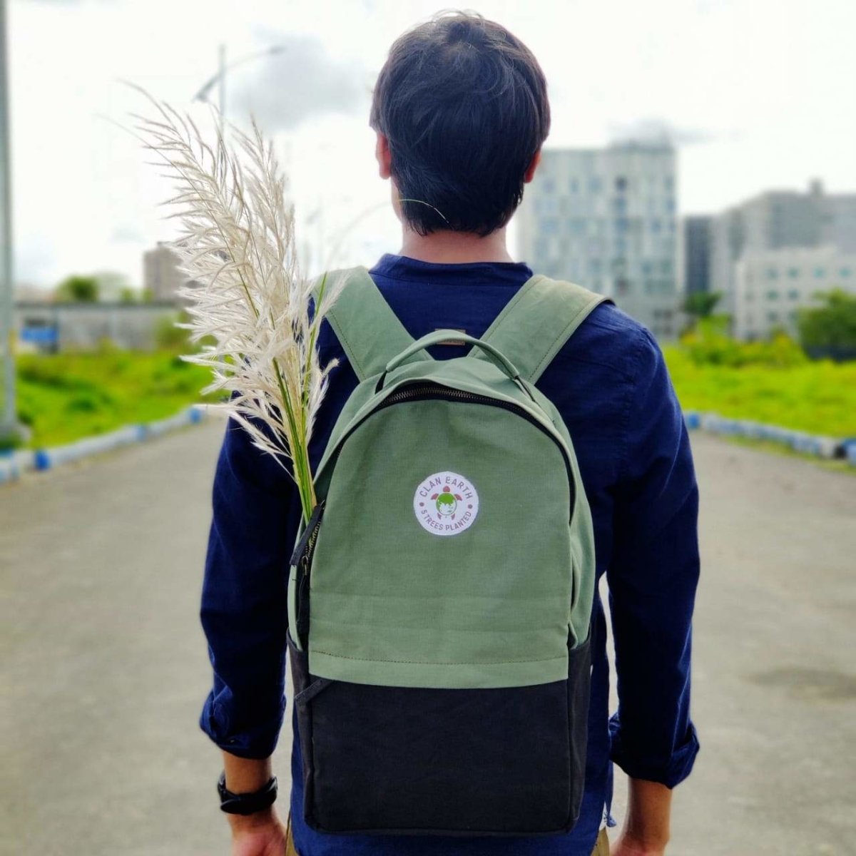 Amur Backpack - Everyday Carry 15.6 inch Laptop Backpack - Charcoal Black | Verified Sustainable by Brown Living™