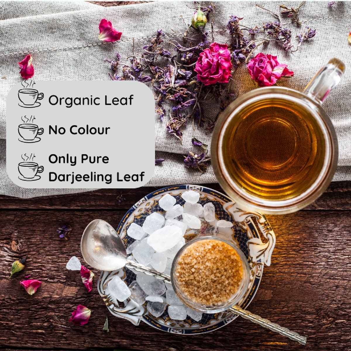 Aries Green Rose | Zodiac Tea Collection | 50 g | Verified Sustainable by Brown Living™