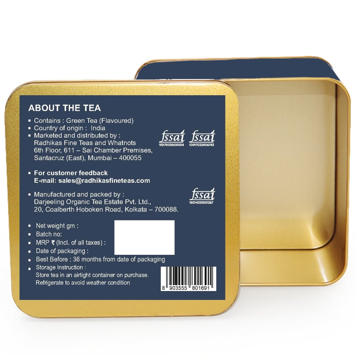 Aries Green Rose | Zodiac Tea Collection | 50 g | Verified Sustainable by Brown Living™