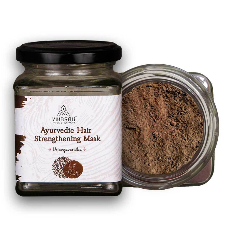 Buy Ayurvedic Hair Strengthening Mask - 100g | Shop Verified Sustainable Hair Mask on Brown Living™