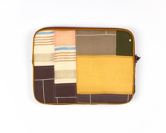 Buy Back to Basics Neutral Laptop Sleeve | Shop Verified Sustainable Tech Accessories on Brown Living™