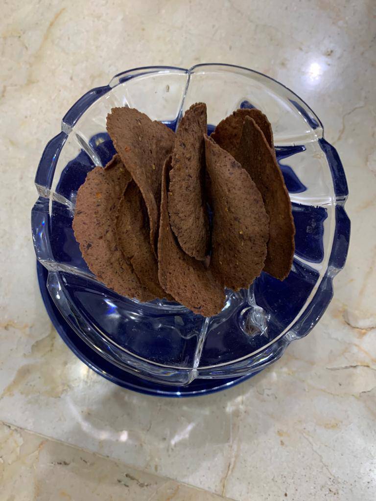 Baked Assorted Chips (Ragi, Rajma, Chickpea, Jowar, Jowar & Bengalgram, Bajra & Beetroot) 180g + 20 g Free – Healthy Snacks on Brown Living™. SKU: 026 - 02874 - VRO - 0000105. Img 4.