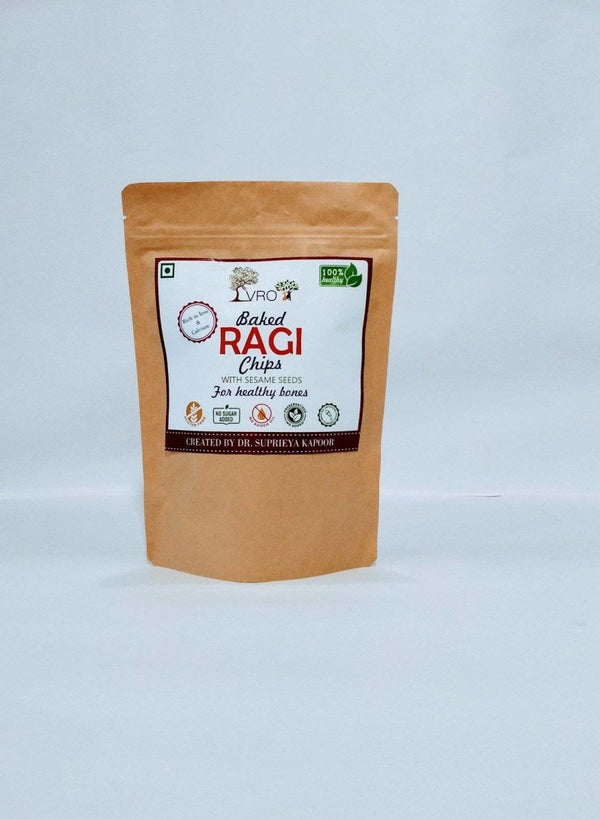 Buy Baked Ragi Chips 150 g | Shop Verified Sustainable Healthy Snacks on Brown Living™