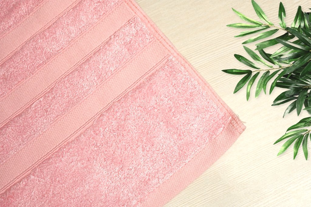 Bamboo Bath Towel – Bath Linens on Brown Living™. SKU: BTTOWELPINK54. Img 2.