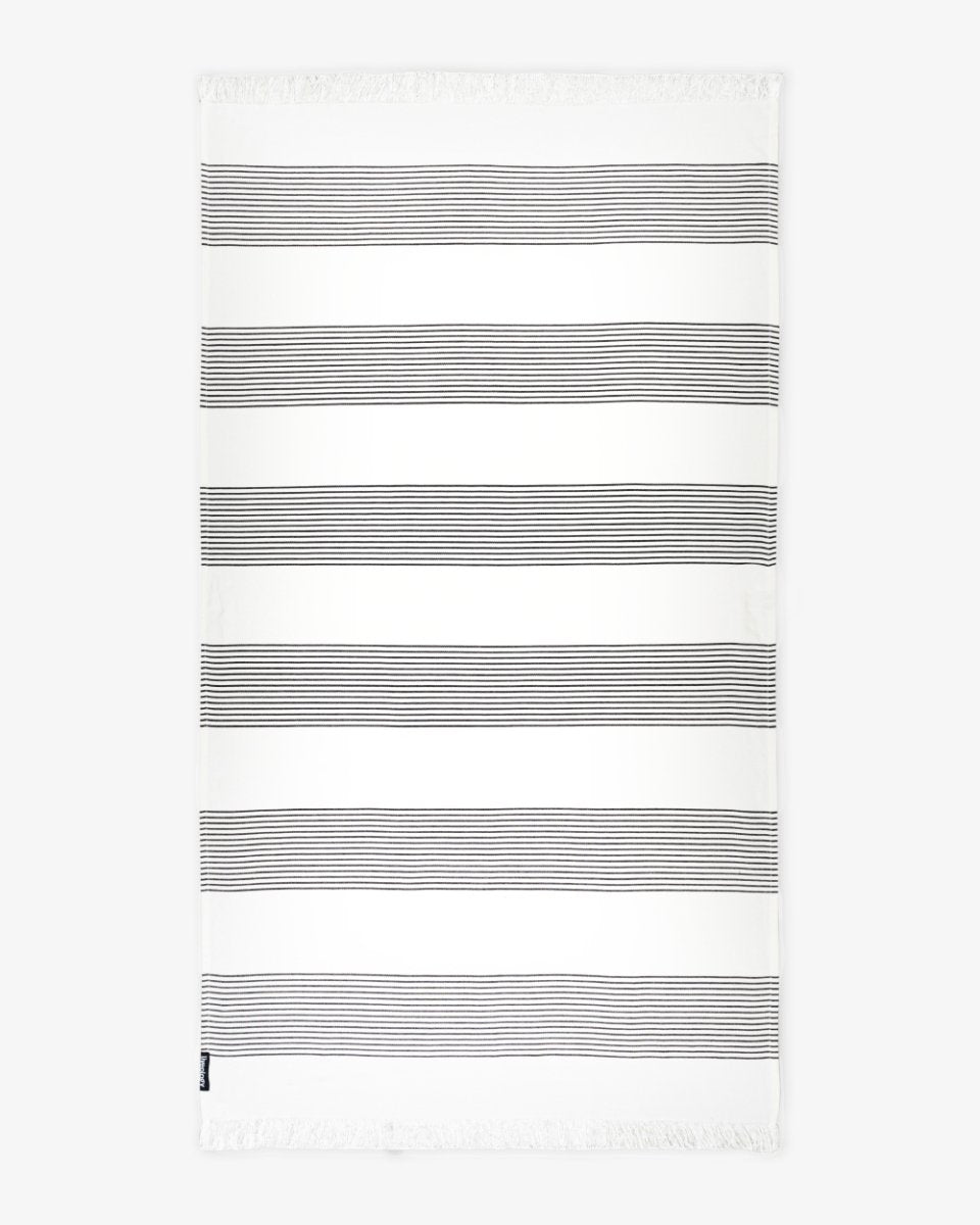 Bamboo & Cotton Blend Woven Beach Towel | Sandbar – Bath Linens on Brown Living™. SKU: WBT010. Img 1.