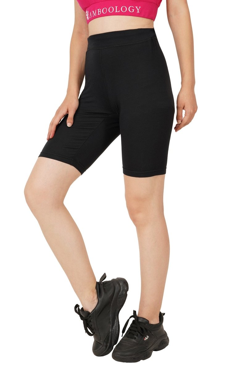 Bamboo Cycling Shorts – Womens Shorts on Brown Living™. SKU: BTCYCLINGSHORT03_BL3055. Img 3.
