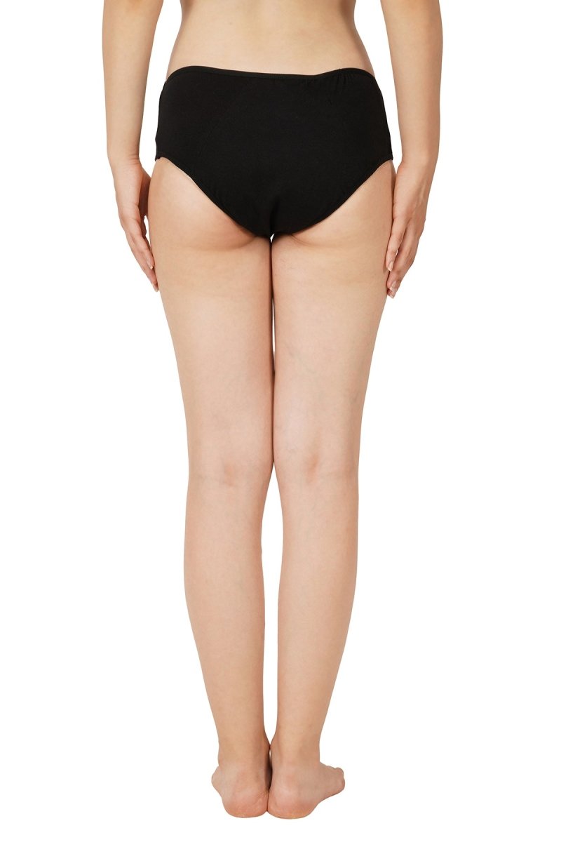 Bamboo Fabric Fabric Leak Proof Panty capacity one thin pad – Womens Underwear on Brown Living™. SKU: BTLEAKPROOF08_BL3015. Img 7.