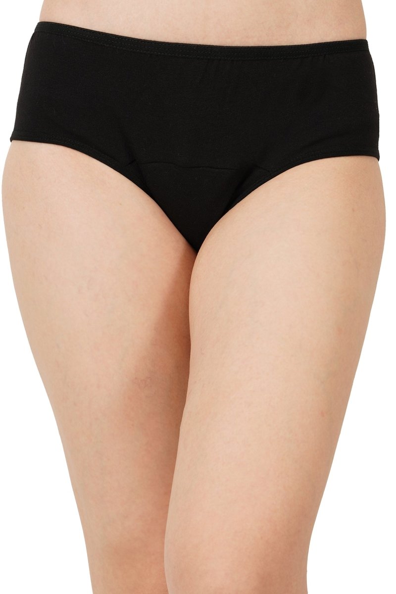 Bamboo Fabric Fabric Leak Proof Panty capacity one thin pad – Womens Underwear on Brown Living™. SKU: BTLEAKPROOF08_BL3015. Img 6.