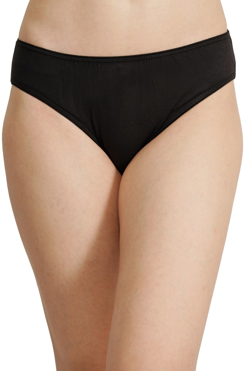 Bamboo Fabric Low Waist Panty Set of 2 – Womens Underwear by Bamboology available on Brown Living™. S . SKU: BTBIKINI05_BL3043. Img 4.
