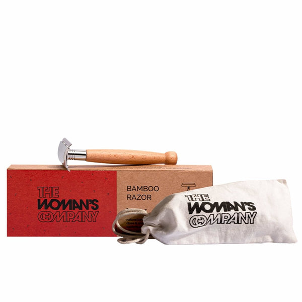 Buy Bamboo Safety Razor for Men & Women With Bio-degradable | Shop Verified Sustainable Shaving Razor on Brown Living™